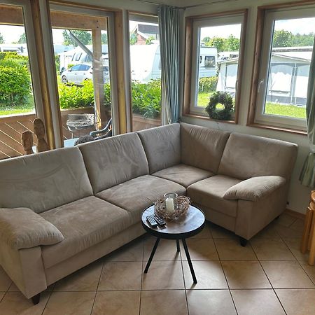 Ferienhaus 3 Campingpark Waldesruh Behrensdorf Buitenkant foto