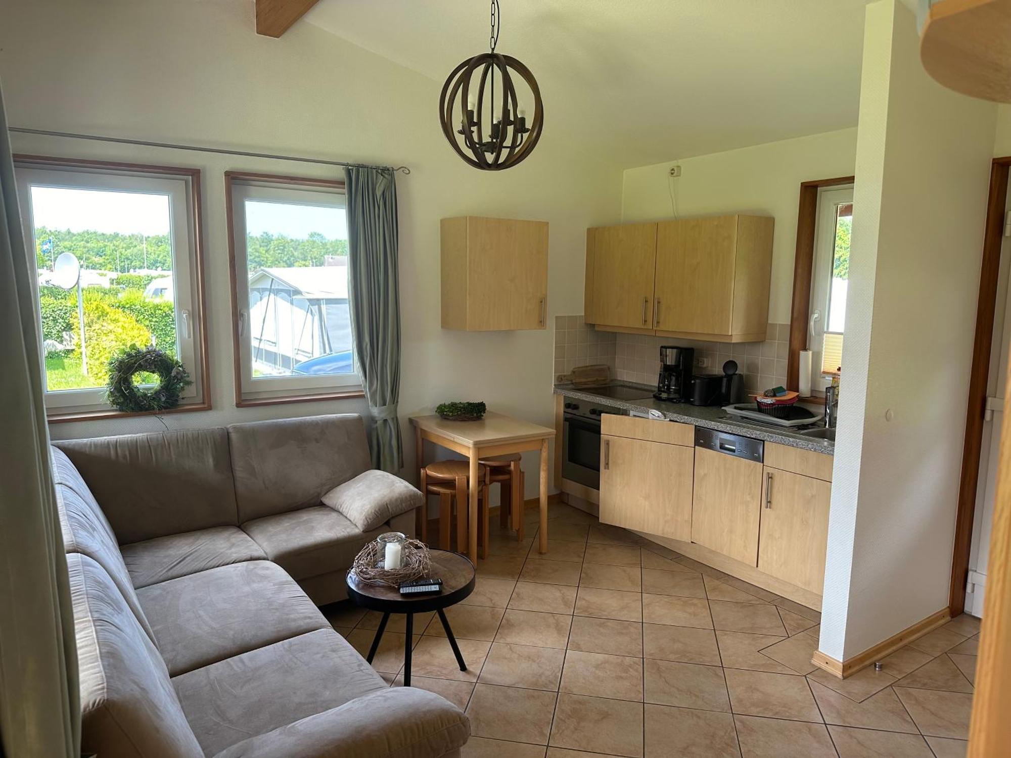 Ferienhaus 3 Campingpark Waldesruh Behrensdorf Buitenkant foto