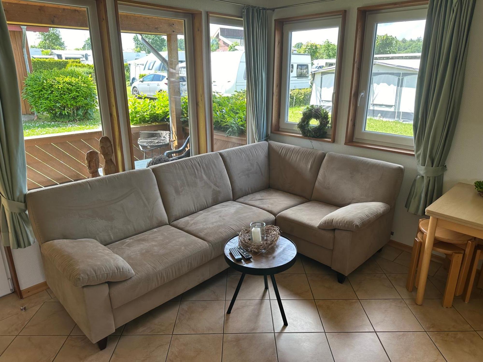 Ferienhaus 3 Campingpark Waldesruh Behrensdorf Buitenkant foto